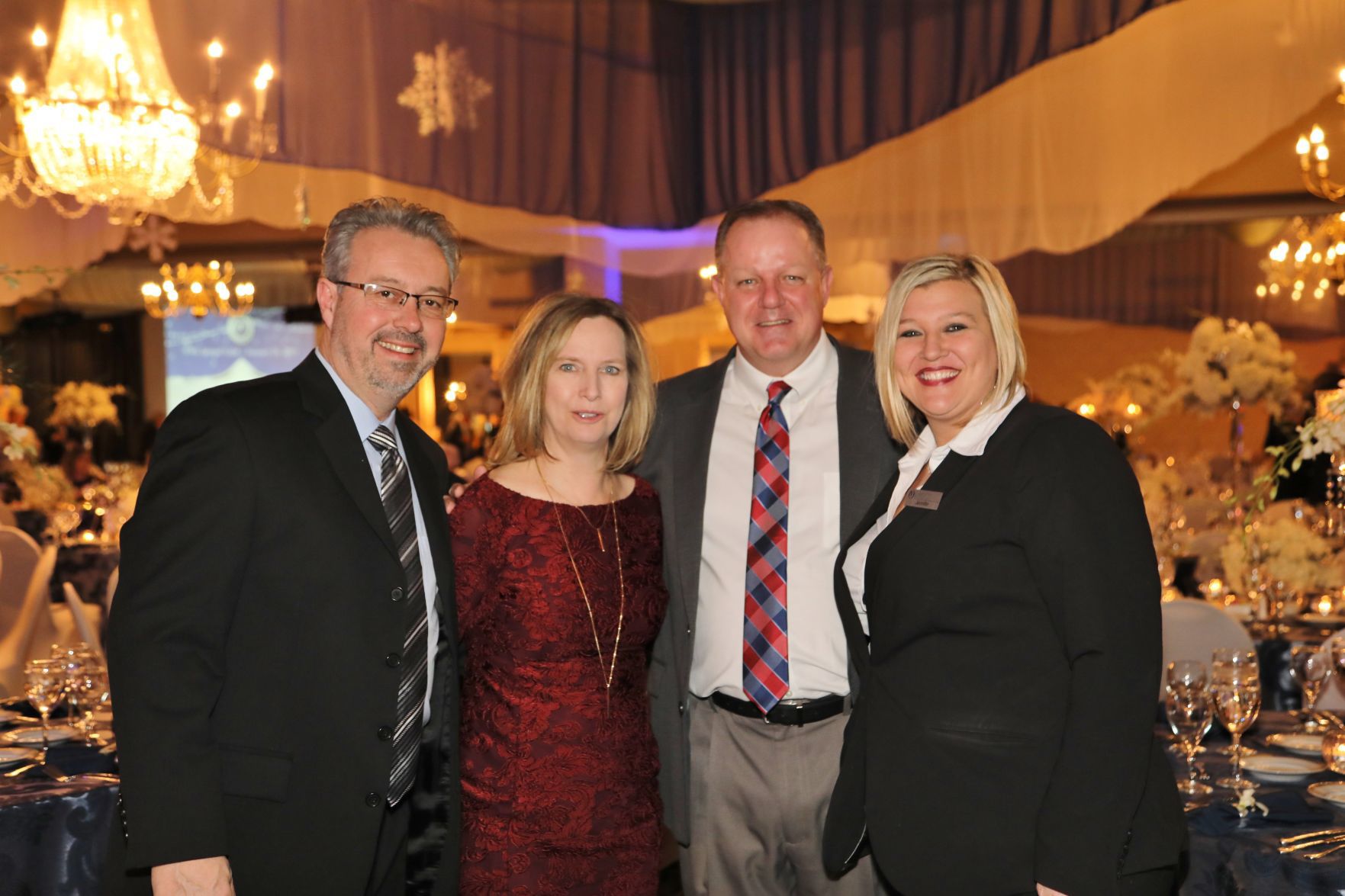 Greg and Elizabeth Lawson, Mike Clavin, Jennifer Fields